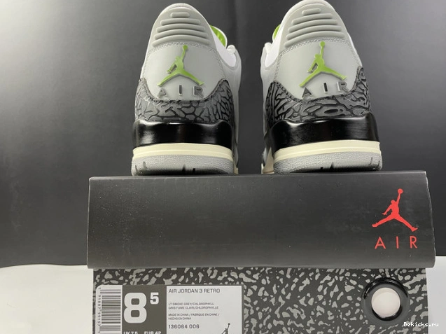 Cheap BK air ‘chlorophyll’’ jordan 006 retro 136064 3 1108